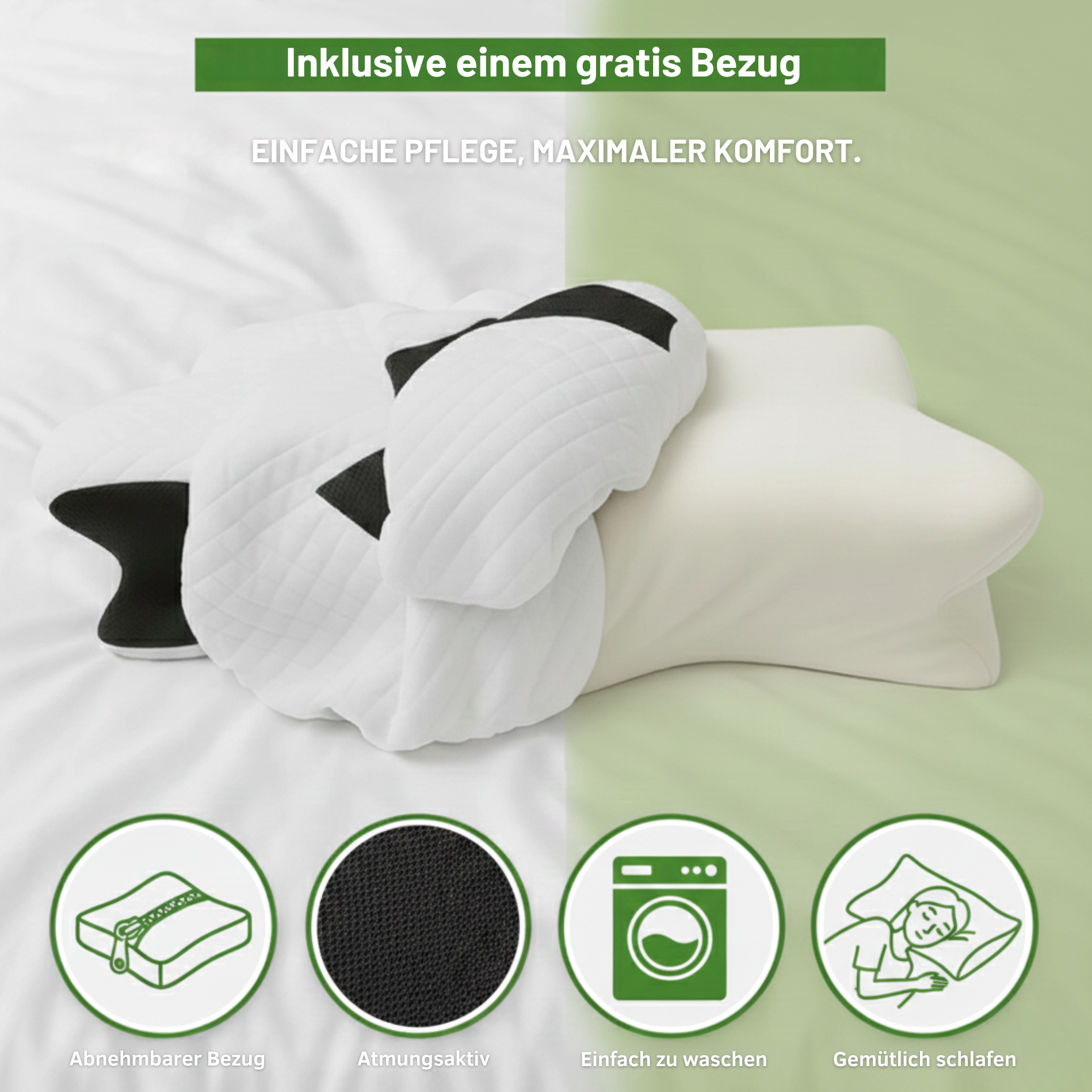 Evitalo SpineRelax | Das Kissen für erholsamen Schlaf