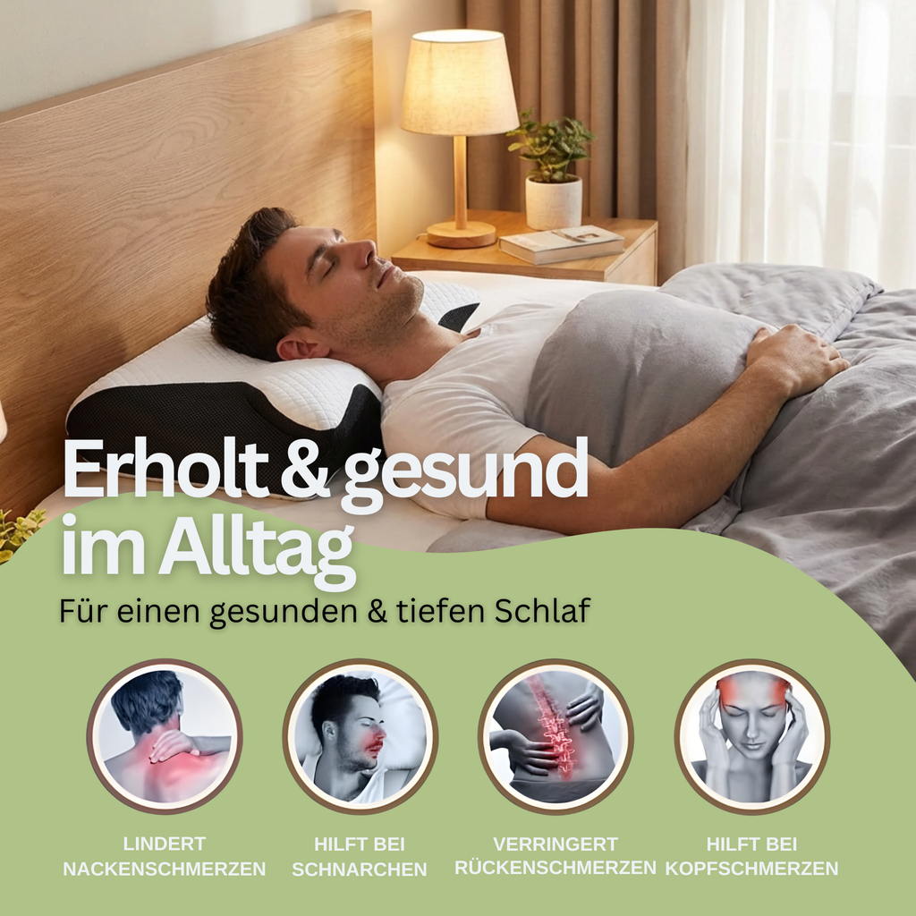 Evitalo SpineRelax | Das Kissen für erholsamen Schlaf